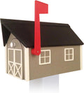 Poly Mailbox Durable Weather-Resistant Amish Craftsman Mailbox - Clay