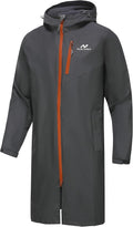 Rain Jacket Men Waterproof Breathable Long Raincoat with Hood OUTLAND