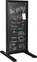 Large Chalk Board Sign - Free Standing Sidewalk Easel for Events