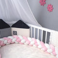 Multi-Purpose Knot Pillow 4 Thicker Braids - Versatile Crib and Home