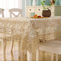 Table Clothes for Rectangle Tables Flower Tablecloth Shabby Chic