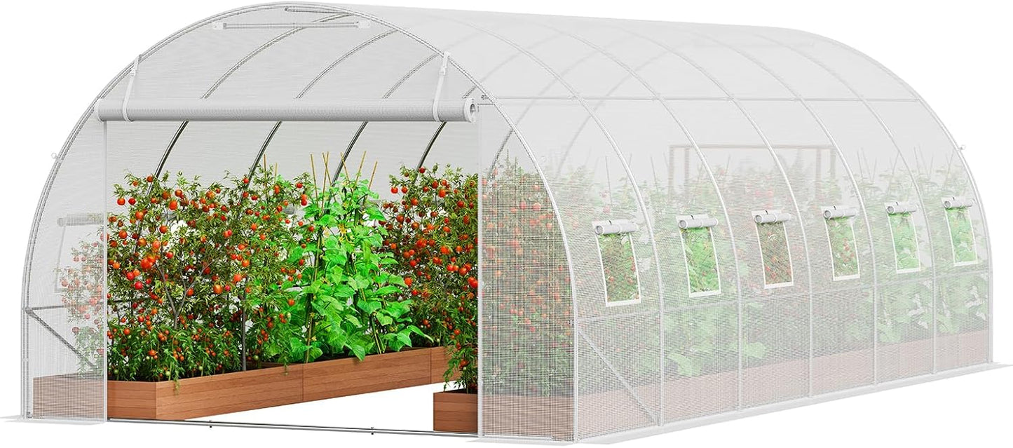 VEVOR Walk-in Tunnel Greenhouse for Optimal Plant Growth