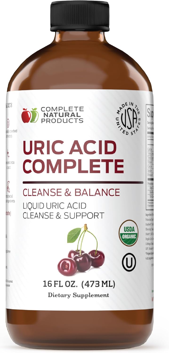 Uric Acid Complete Liquid Supplement for Kidney Health & Circulation