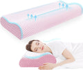 CloudBliss Memory Foam Pillow King - Ergonomic Neck Contour for Pain