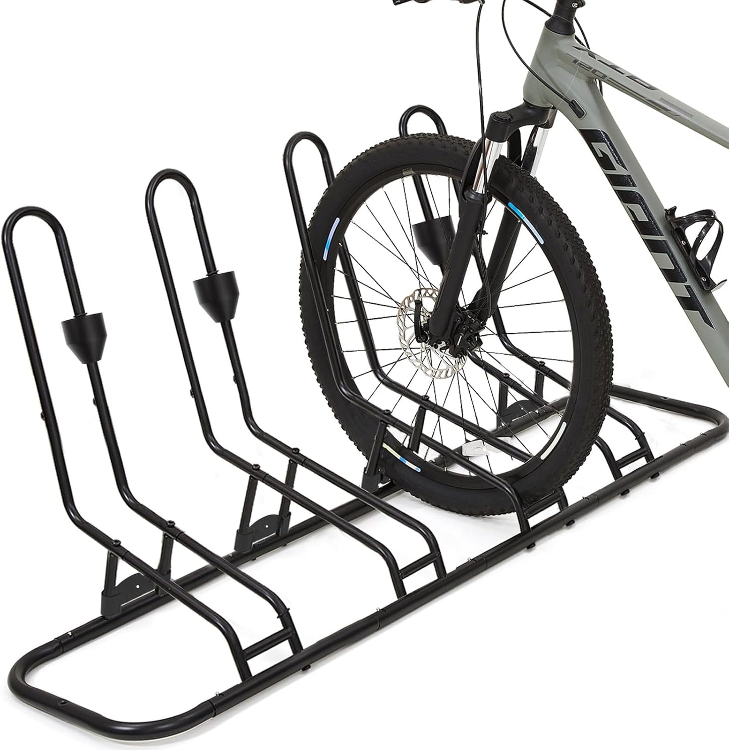 4 Floor Bike Rack for Indoor and Outdoor Use with Stability