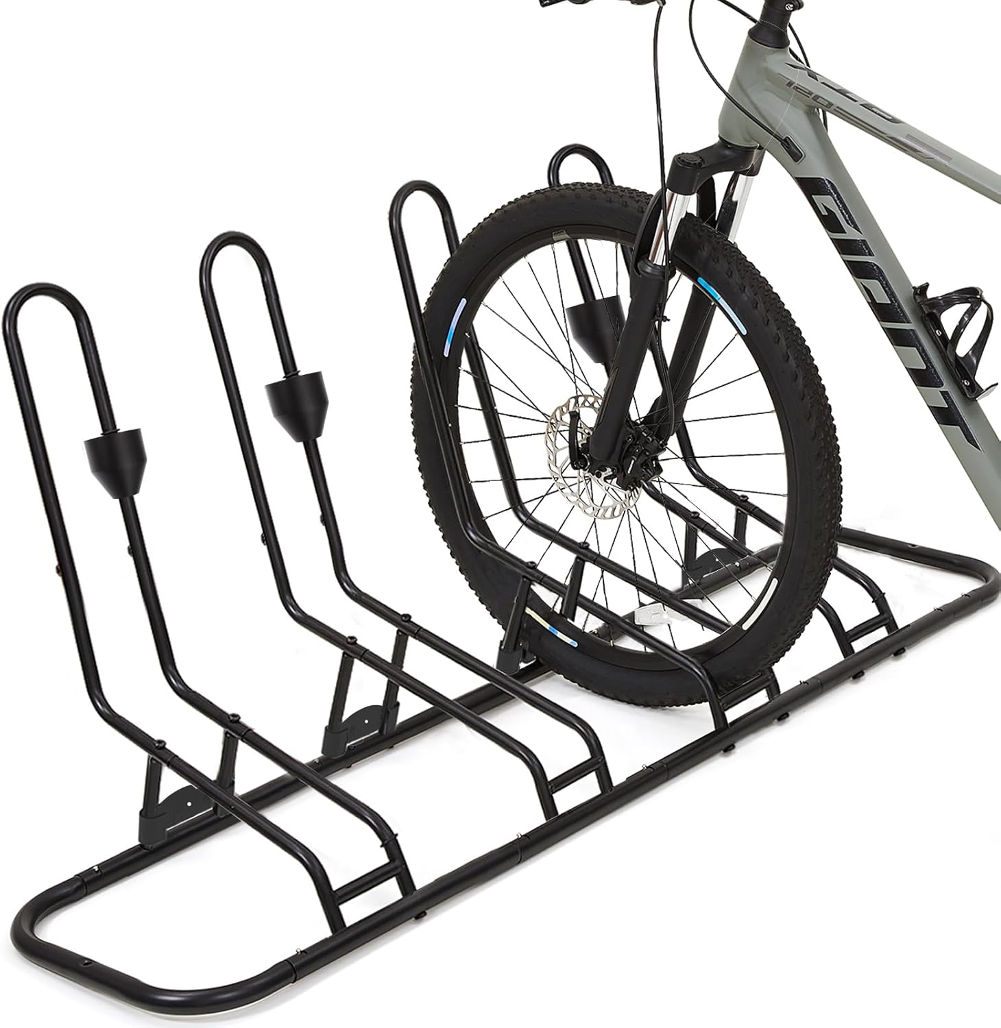 4 Floor Bike Rack for Indoor and Outdoor Use with Stability