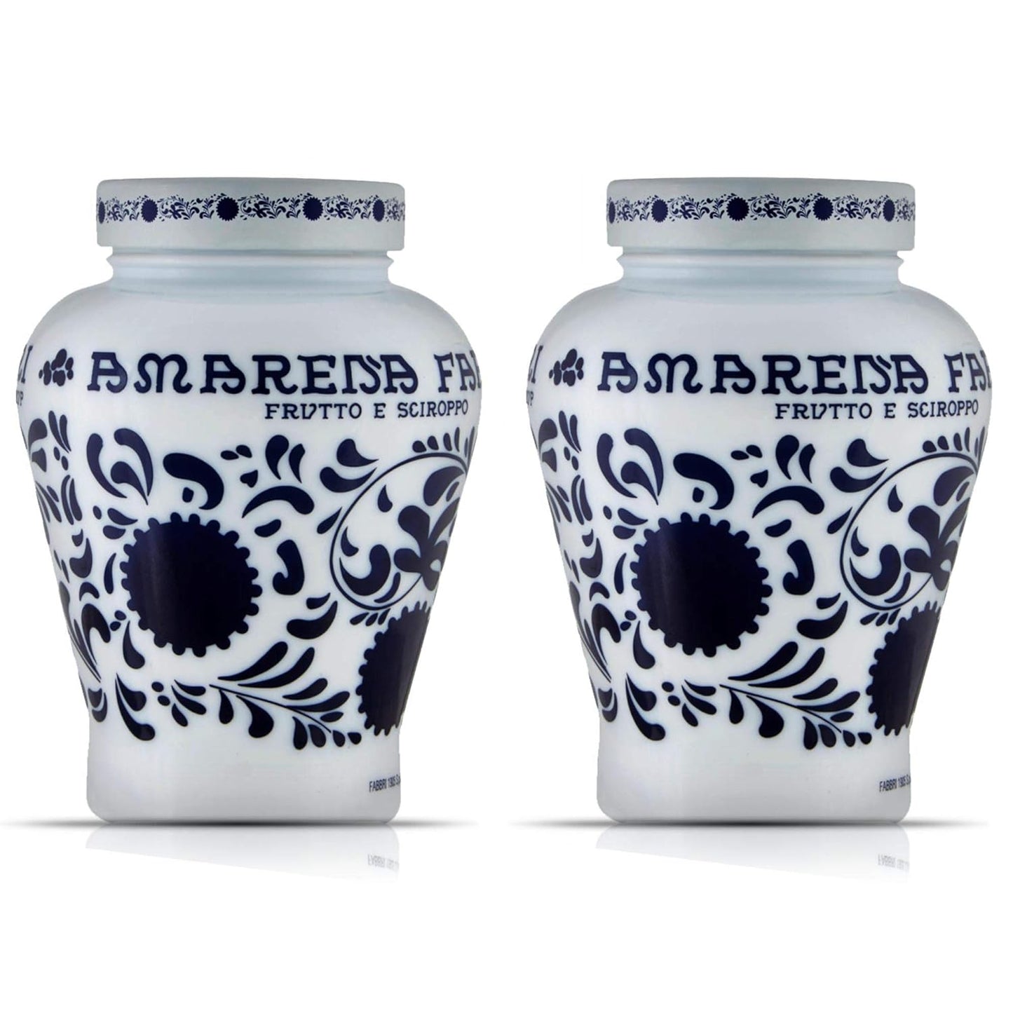 Amarena Fabbri Wild Cherries in Syrup - 2 Pack of 21 Ounce Jars