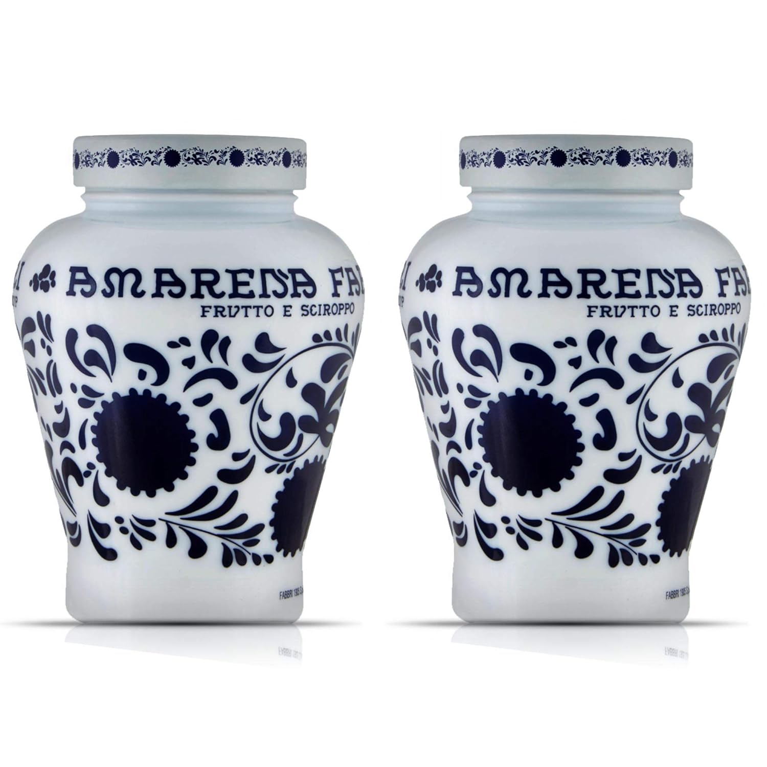 Amarena Fabbri Wild Cherries in Syrup - 2 Pack of 21 Ounce Jars