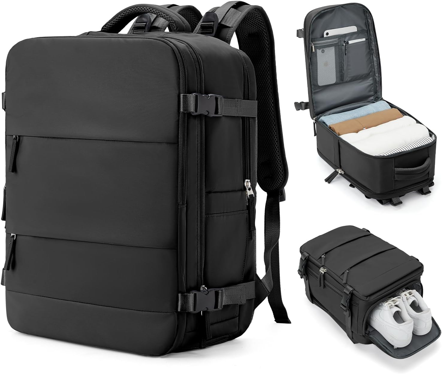 coowoz Travel Backpack: Stylish Carry-On Essential