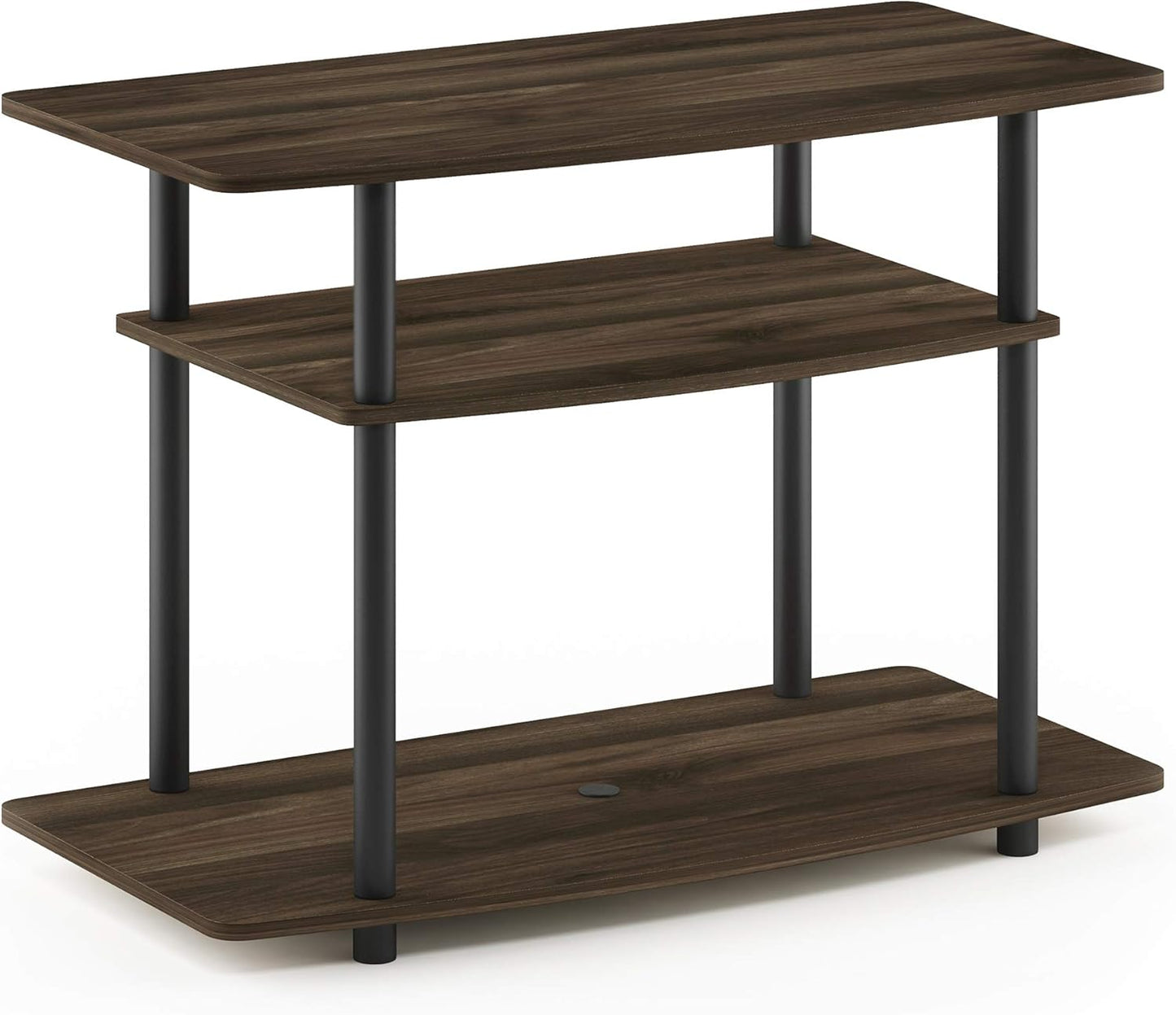 Furinno 3-Tier TV Stand, Easy Assembly, Holds up to 32 Inch TV, Stylish Design