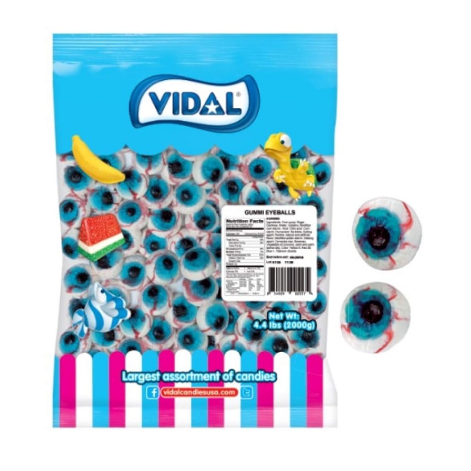 Gummi Eyeballs Gummy Halloween Candy for Spooky Treats