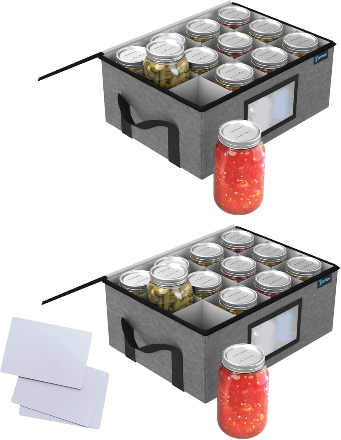 32 oz Quart Mason Jar Organizer - Durable Storage Solution
