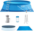 INTEX Easy Set Inflatable Pool 15 ft x 42 in - Quick Setup Summer Pool
