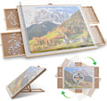 Puzzle Board 1500 Piece 2-in-1 Rotating and Tilting Puzzle Table