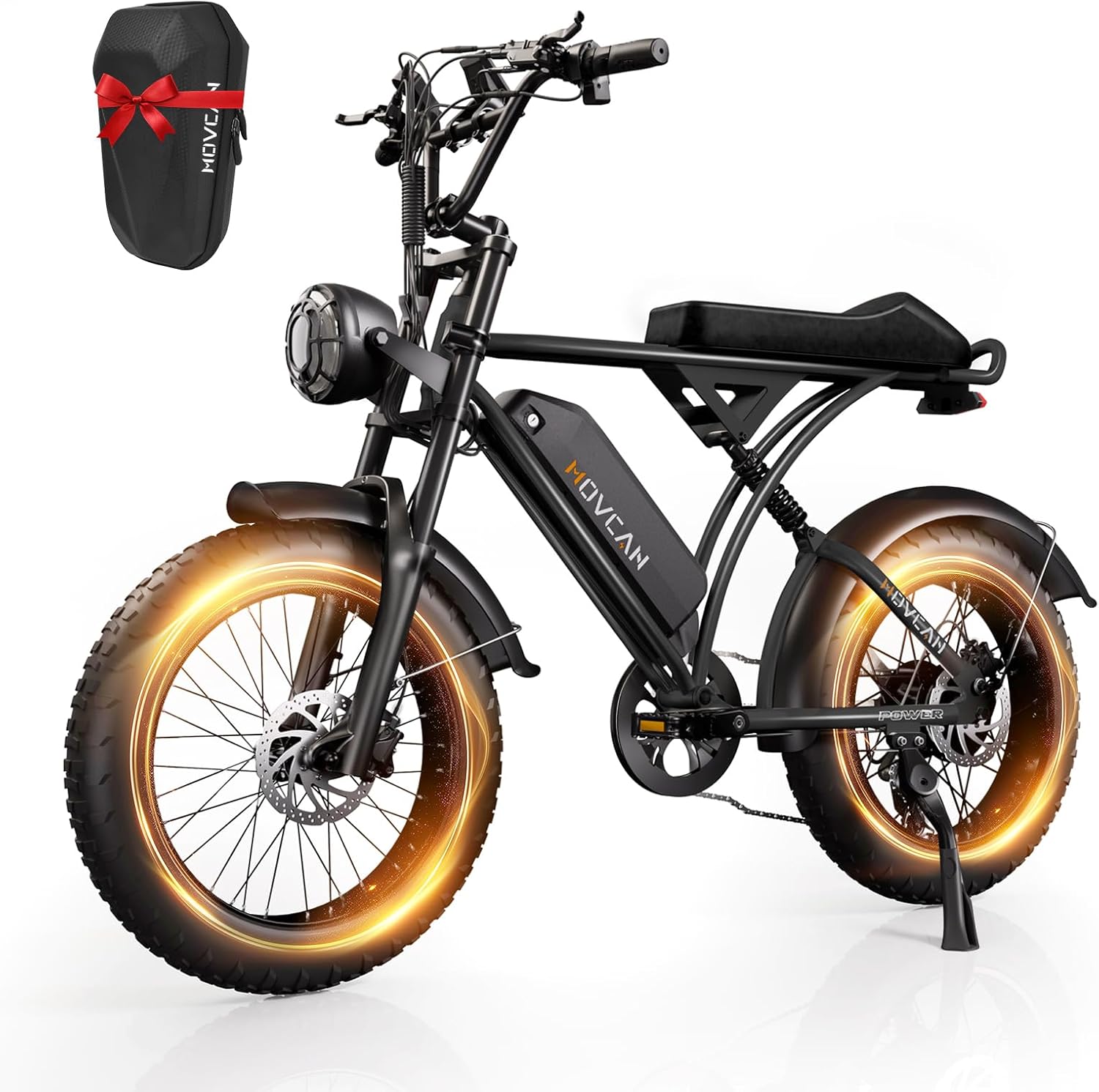 Movcan V60 Electric Bike with 1000W Motor and 70 Miles Range