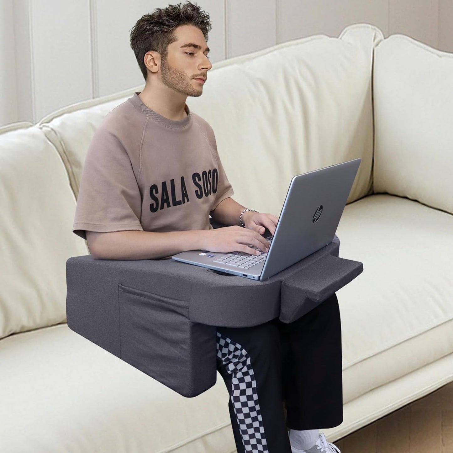 Comfort Lap Desk Pillow with Pocket - Ketofa
