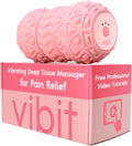 Vibrating Massager for Plantar Fasciitis Pink - Deep Tissue Relief