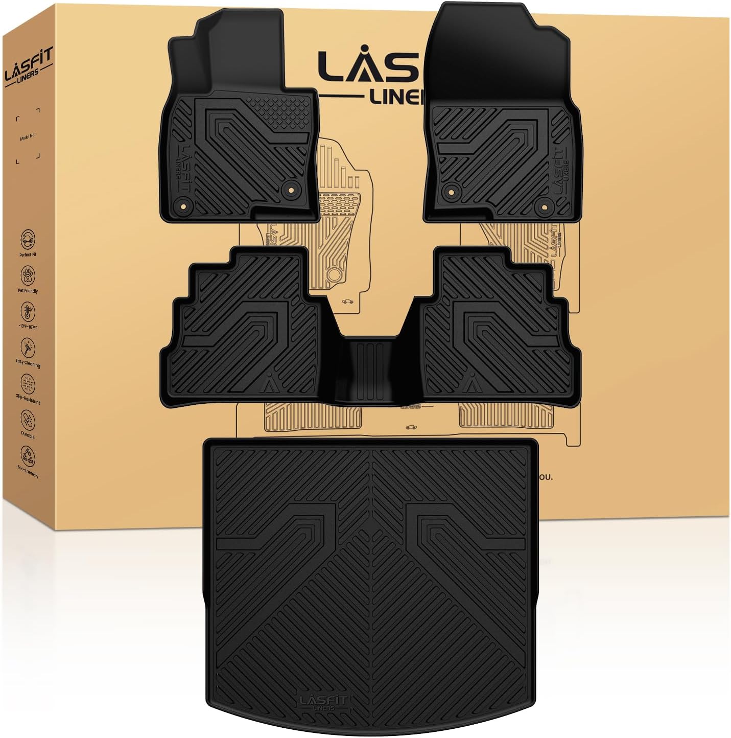 Custom Fit Floor Mats for Mazda CX-5 2017-2025 by LASFIT