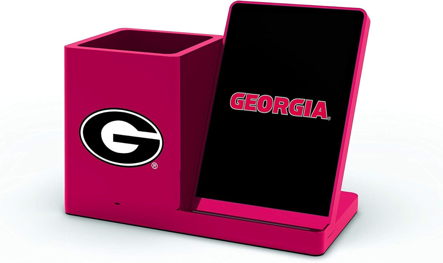 SOAR NCAA Unisex Wireless Charging Stand and Desktop Organizer