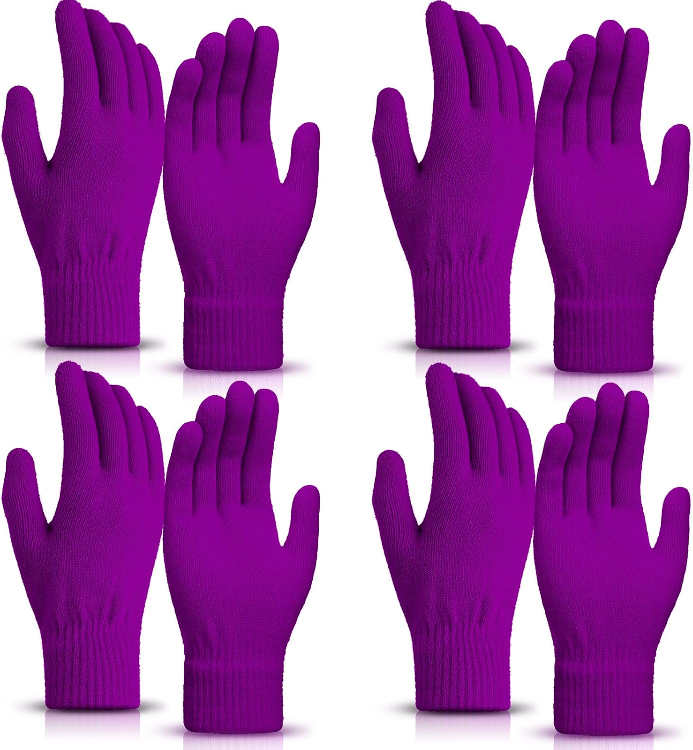 SATINIOR Magic Winter Gloves - Cozy Warmth for Sports
