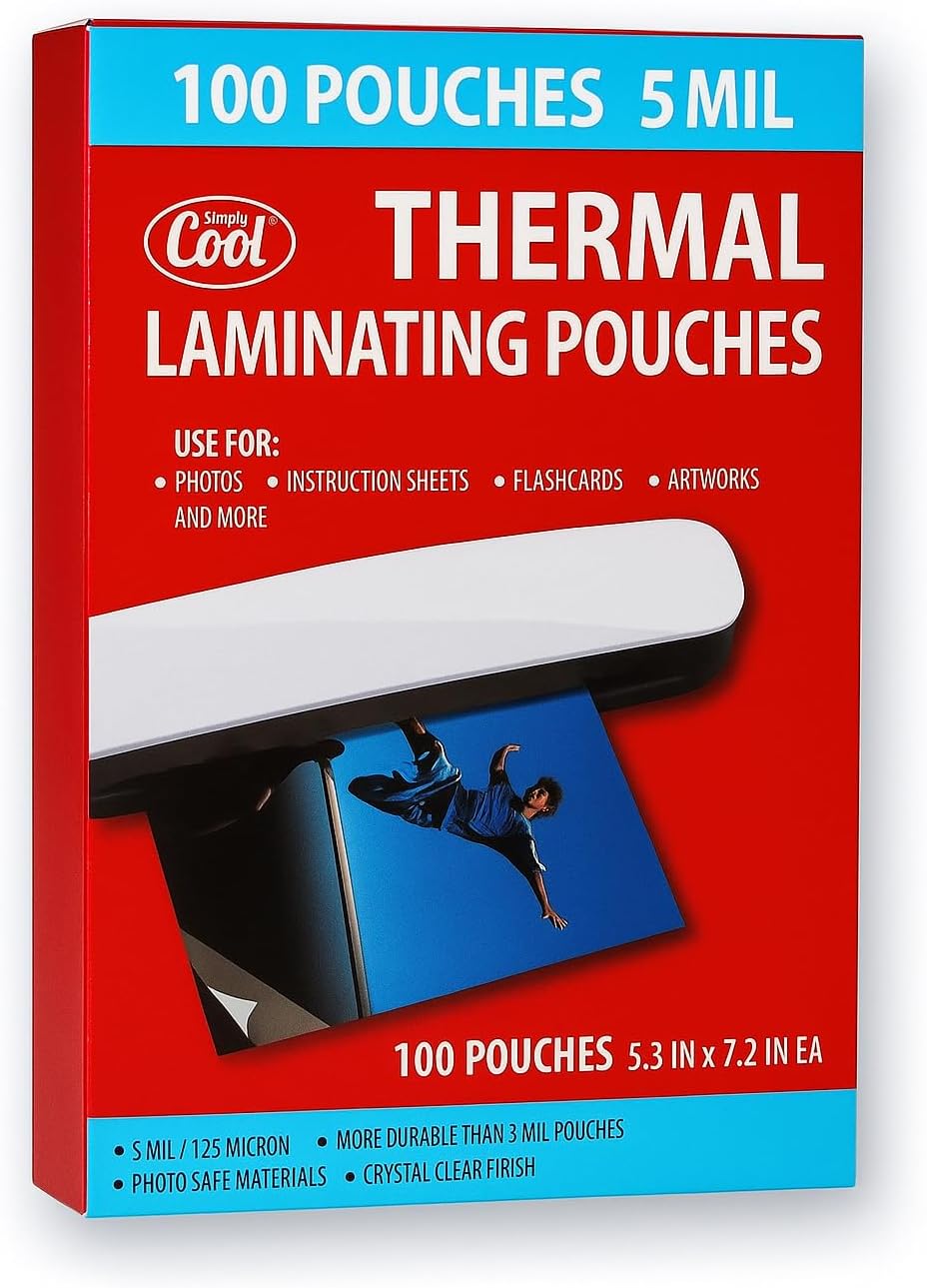5MIL Thermal Laminating Sheets for Long-Lasting Protection