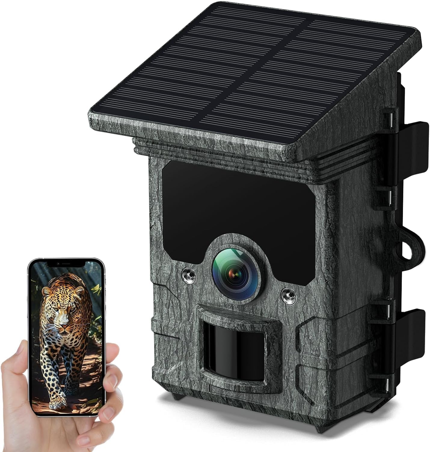 VOOPEAK 4K Solar Trail Camera: Wildlife Night Vision