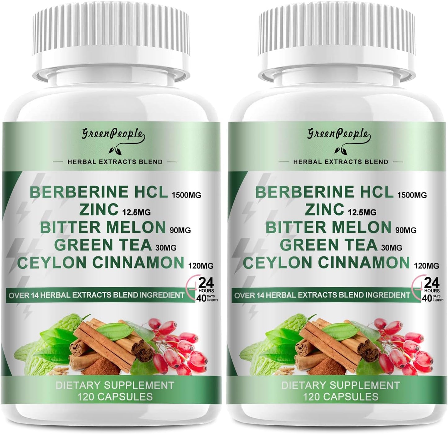 Berberine Supplement with Ceylon Cinnamon for Immune Support