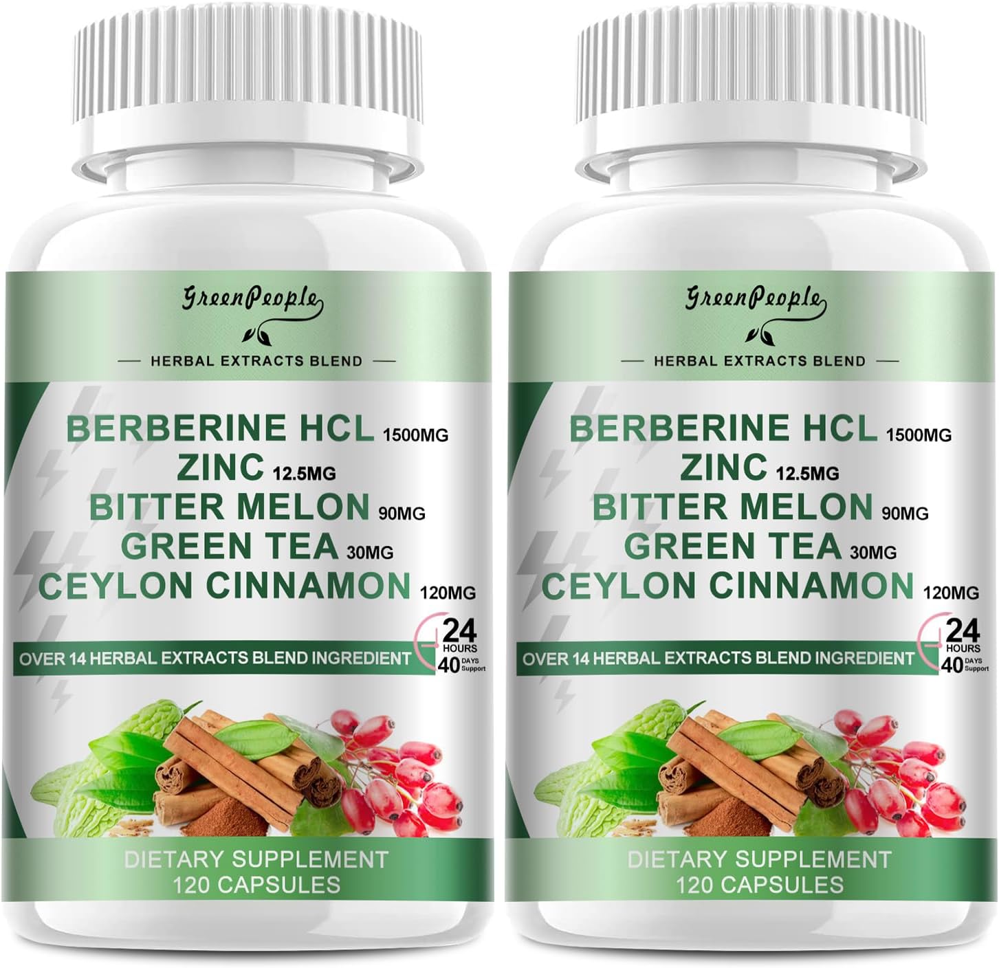 Berberine Supplement with Ceylon Cinnamon for Immune Support