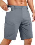 Men's Quick Dry Hiking Cargo Shorts - Stretchy Lightweight Comfort