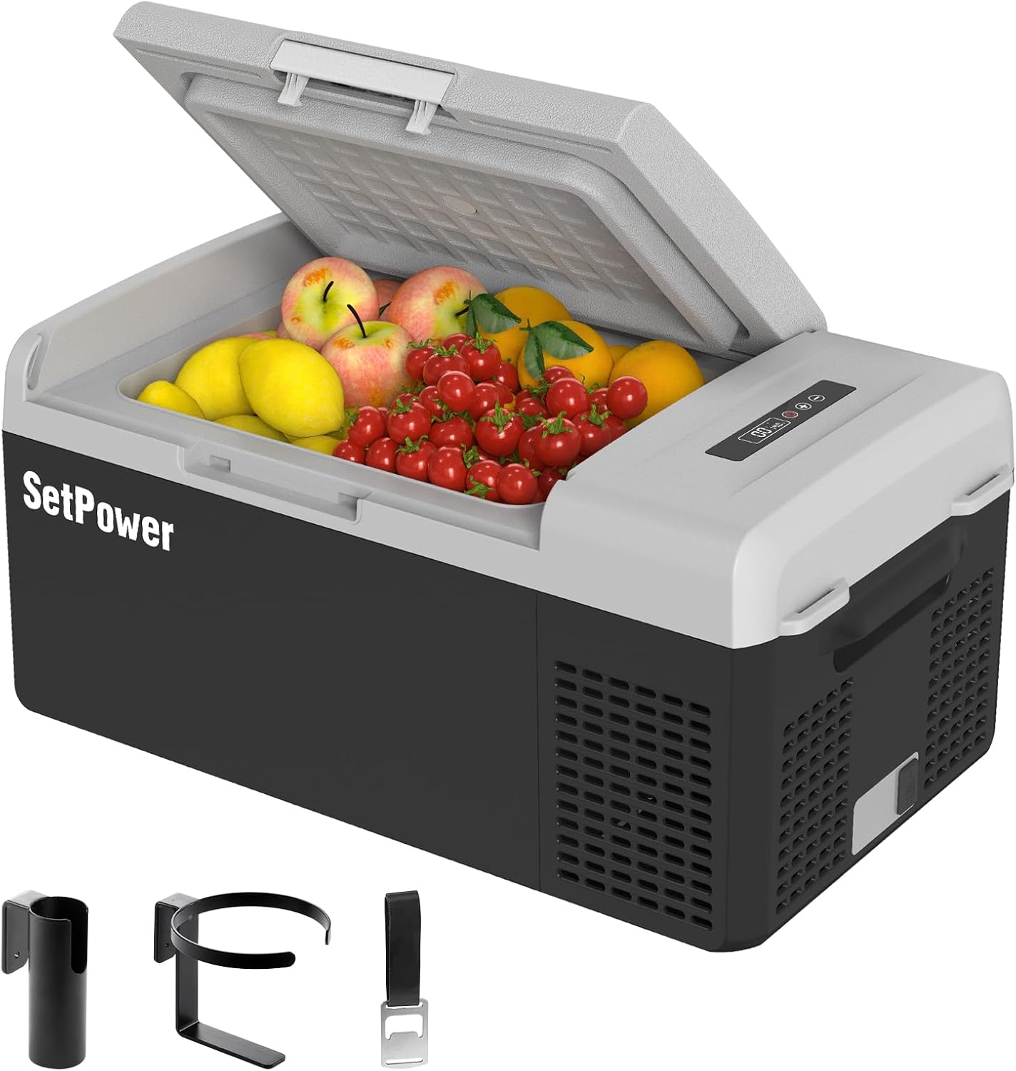 Setpower FC15 Portable 12v Refrigerator for Camping and Travel