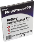 NP99sp Battery Kit for Garmin DriveAssist 51LMT-S - Long Life