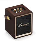 Action Wooden Portable Speaker with Handle - Retro Portable Bluetooth