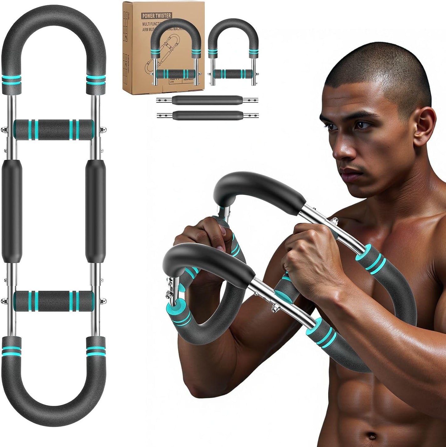 Twister Arm Trainer Adjustable Resistance Chest Workout Equipment