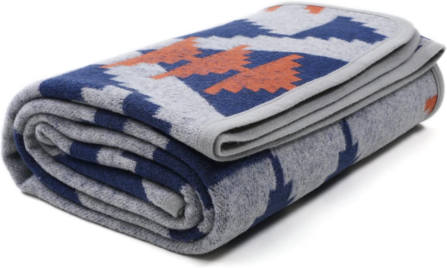 ACUSHLA Merino Wool Blanket - Soft Warm Thick Throw for All Weather