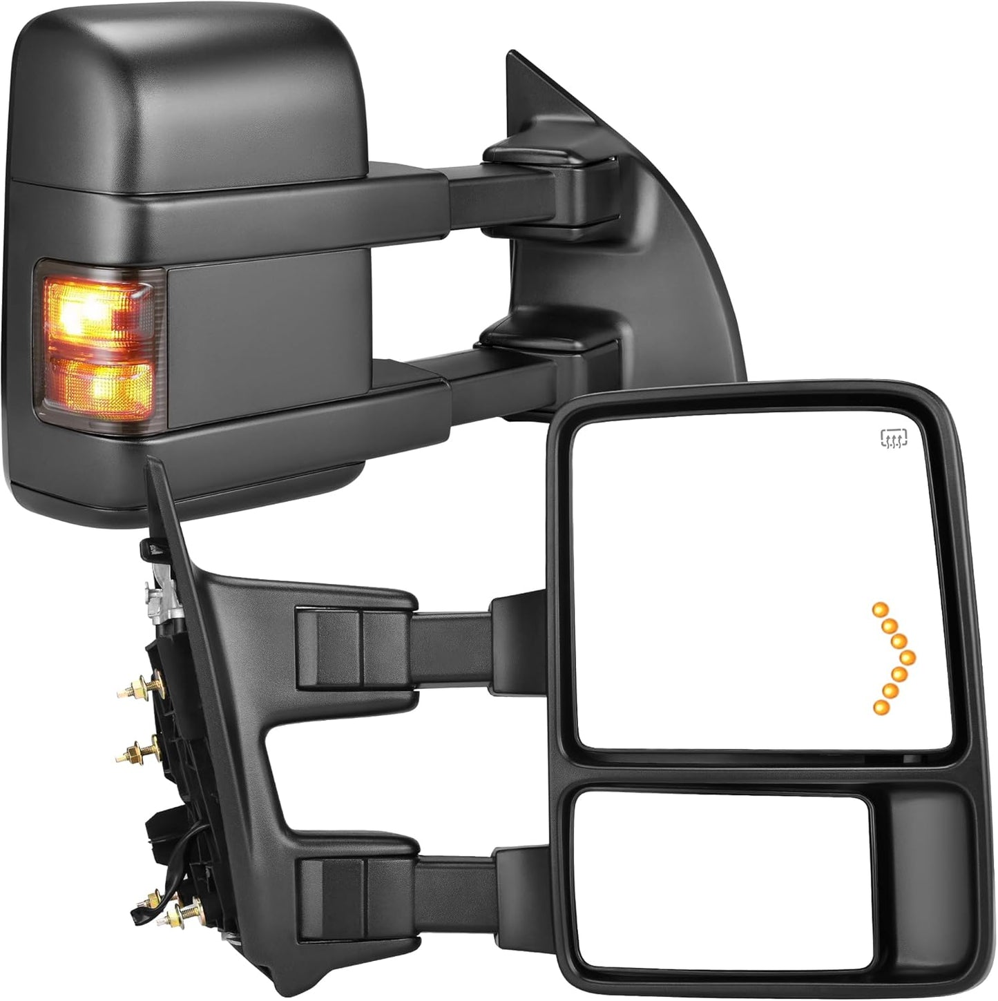 YITAMOTOR Towing Mirrors for 1999-2007 Ford Super Duty Models