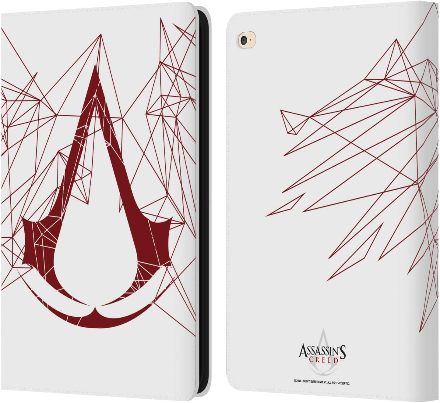 Assassin's Creed Geometric Logo Leather Wallet Case for iPad Air 2