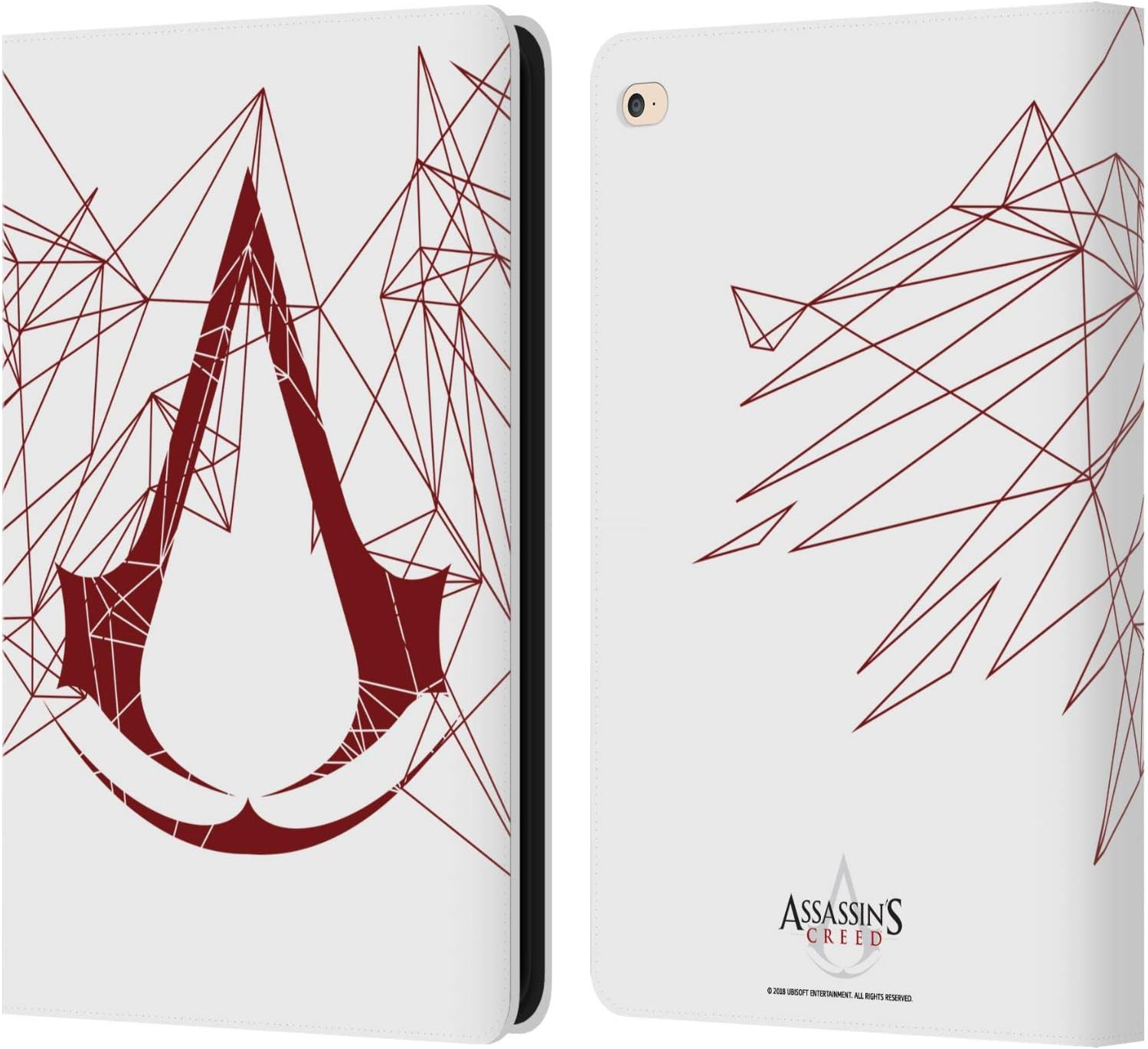 Assassin's Creed Geometric Logo Leather Wallet Case for iPad Air 2