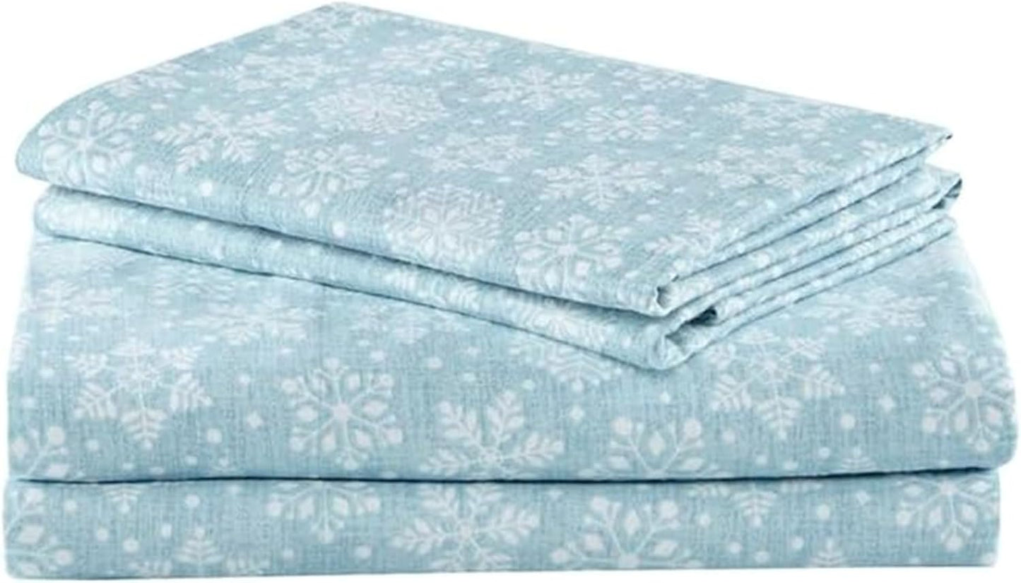 Comfort Spaces Cotton Flannel Sheets Set for Cozy Nights