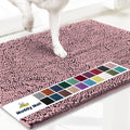 Muddy Mat Highly Absorbent Microfiber Door Mat and Pet Rug - Light
