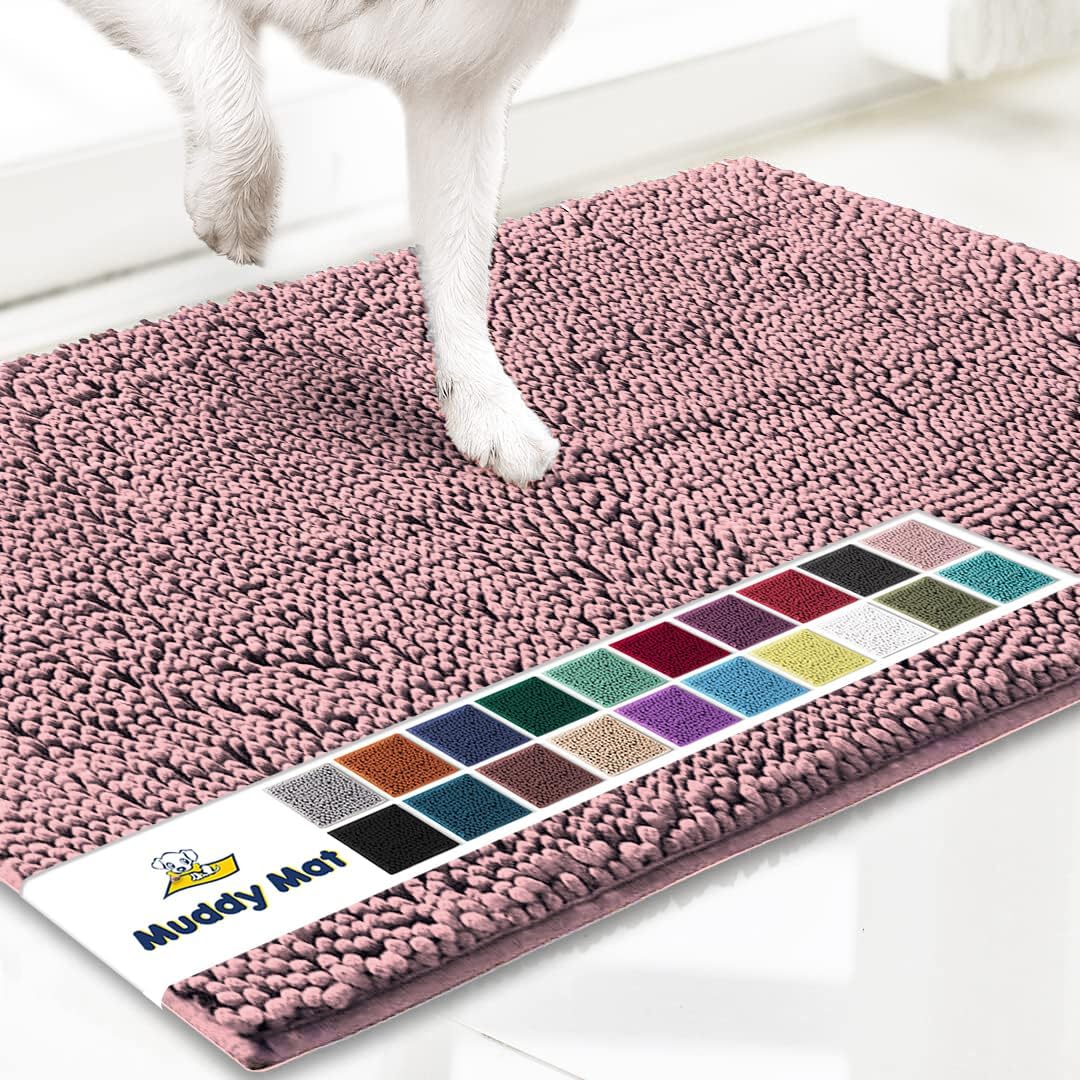Muddy Mat Highly Absorbent Microfiber Door Mat for Pets