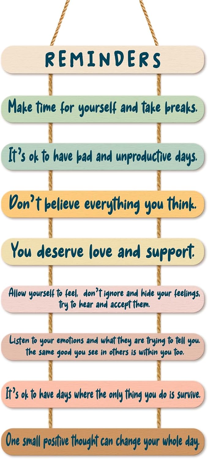 Positive Affirmation Signs by Lodeskee