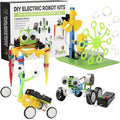 Electric Motor Robotic Science Kits for Kids (4-in-1) - STEM Building