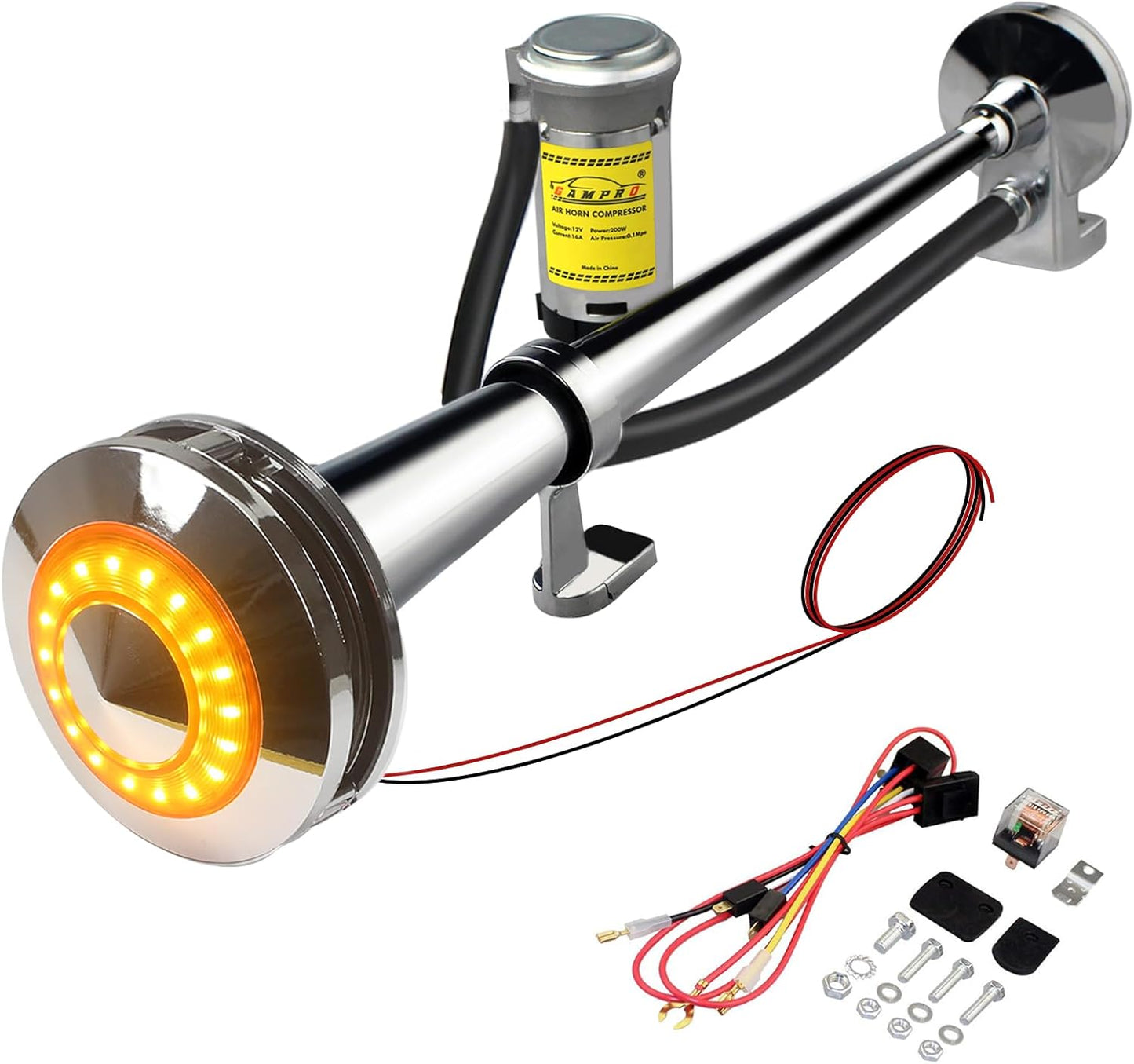 12V 150DB Car Air Horns for Trucks, Boats, and More