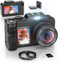 5K Digital Camera for Photography - Dual Screen Vlogging Power