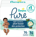 Pampers Baby Diapers Pure Protection Size 0 - Newborn Care