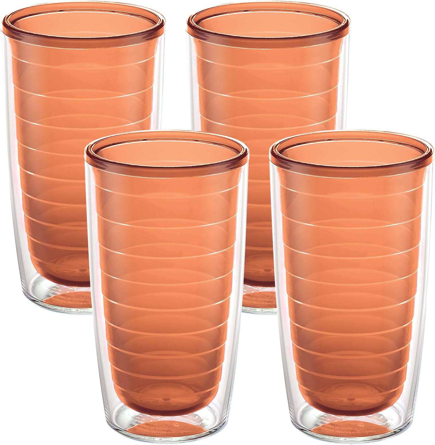 Tervis Clear & Colorful Tabletop Double Walled Insulated Tumblers