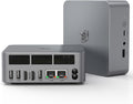 Beelink EQi12 Dual LAN Mini PC - Compact 4K Mini Desktop