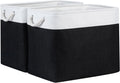 Bidtakay Baskets Extra Large Storage Bins Set of 2 - Tall Fabric