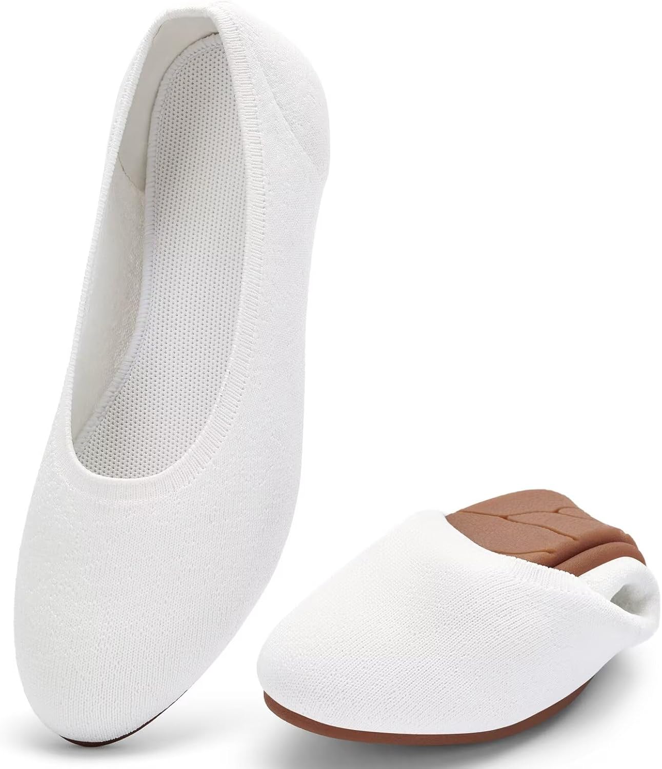 Puxowe Womens Ballet Flat Shoes for Comfort and Style