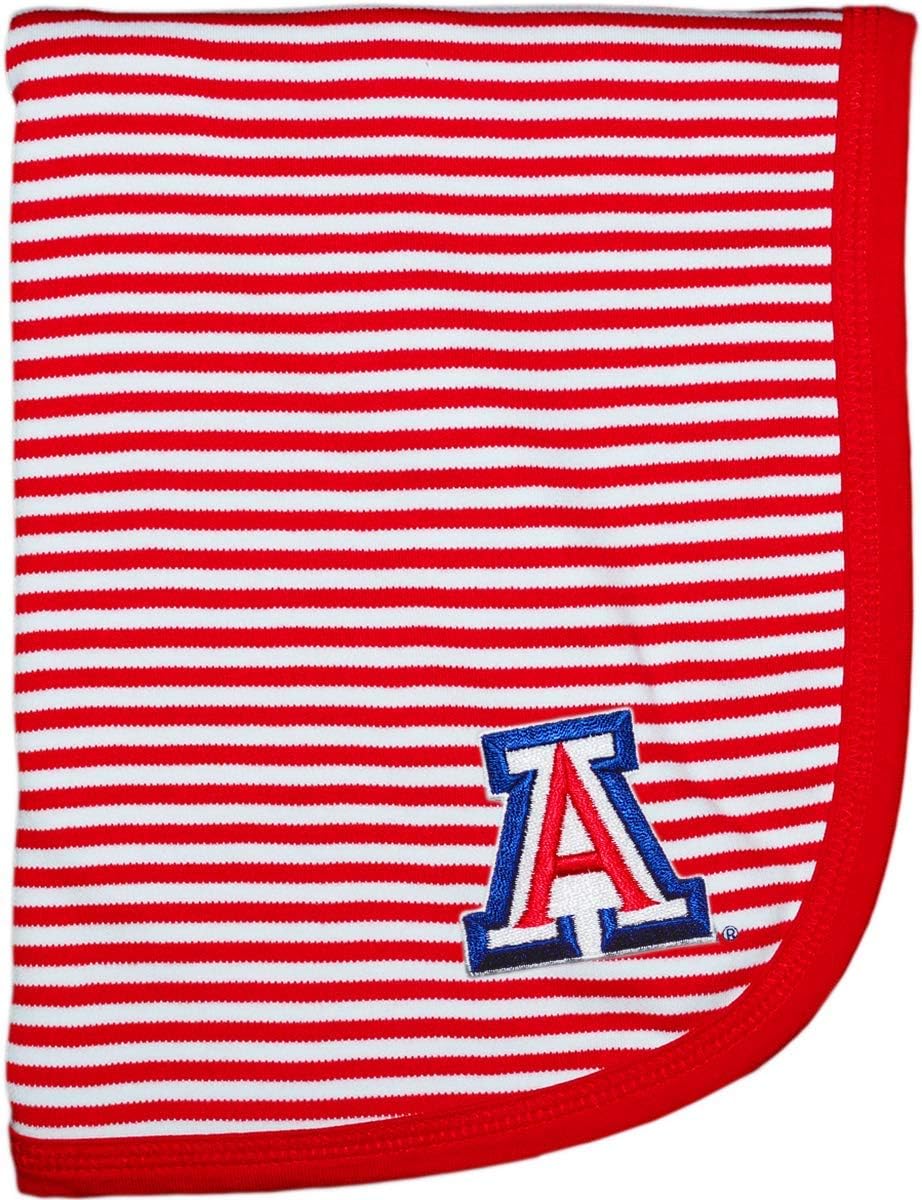 Arizona Wildcats Striped Baby and Toddler Blanket for Comfort